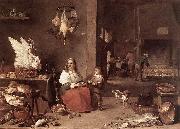 TENIERS, David the Younger Kitchen Scene sg oil painting reproduction